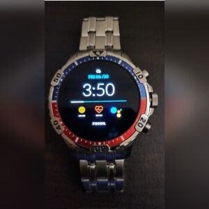 Mens Fossil Smartwatch Gen 5 Garrett